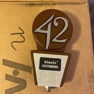 42 - Blazin’ Cucumber Beer Tap Handle